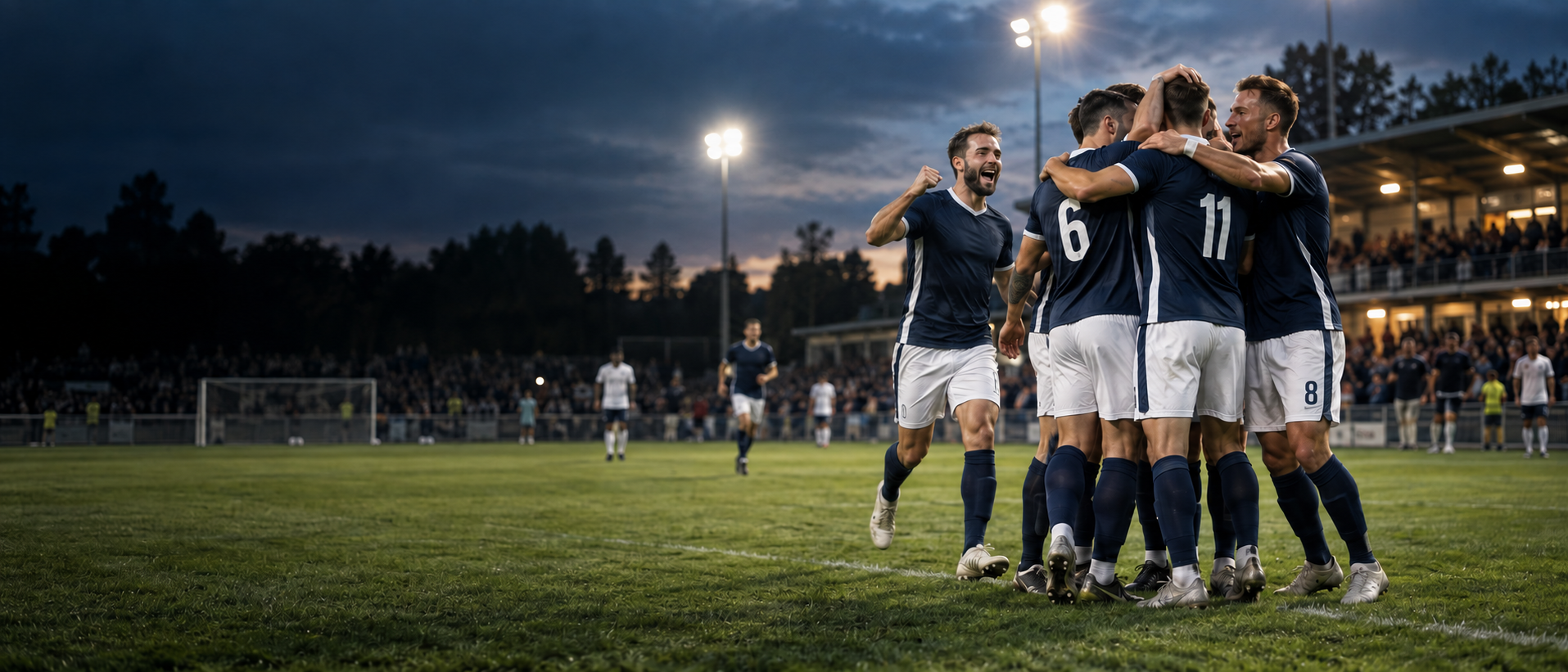 Beispielwebseite für einen Fußballverein
